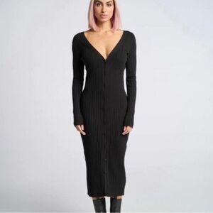 Elegant Black Maxi Dress